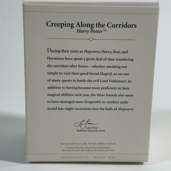Creeping Along The Corridors Quidditch Match Hallmark Harry Potter Ornaments Lot - Picture 8 of 11